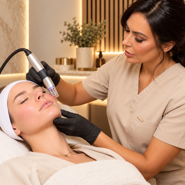 RF Microneedling – Full Face